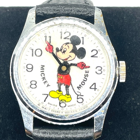 Vintage Bradley Disney Mickey Mouse Mechanical watch - Picture 2 of 5